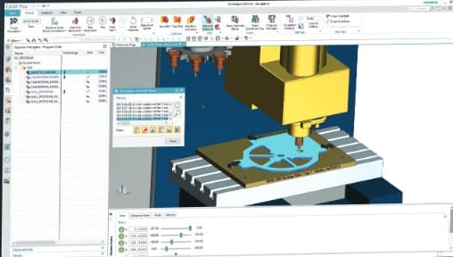 Solid Edge CAM Pro'da CNC işleme simülasyonu
